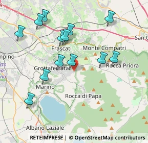 Mappa Via del Seminario, 00046 Grottaferrata RM, Italia (4.30385)