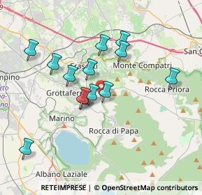 Mappa Via del Seminario, 00046 Grottaferrata RM, Italia (3.50846)
