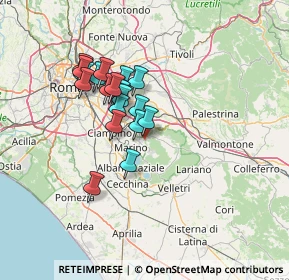 Mappa Via del Seminario, 00046 Grottaferrata RM, Italia (11.591)