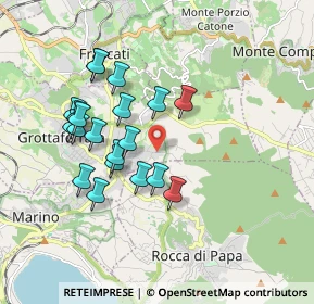 Mappa Via del Seminario, 00046 Grottaferrata RM, Italia (1.777)