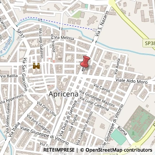 Mappa Via Vittorio Veneto, 19, 71011 Apricena, Foggia (Puglia)