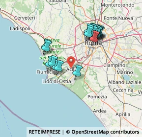 Mappa Via Matteo Ripa, 00126 Roma RM, Italia (14.064)