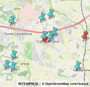 Mappa Via Giuseppe Cossu, 00134 Roma RM, Italia (2.59364)