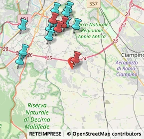 Mappa Via Giuseppe Cossu, 00134 Roma RM, Italia (4.86933)