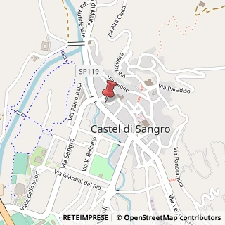 Mappa Contrada Sant'angelo, 21, 67031 Castel di Sangro, L'Aquila (Abruzzo)