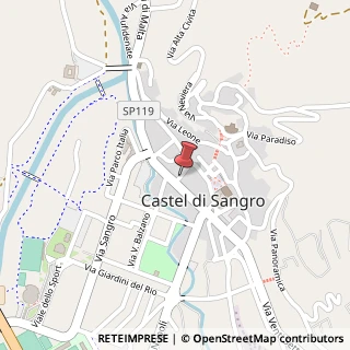 Mappa Via Concerie, 19, 67031 Castel di Sangro, L'Aquila (Abruzzo)