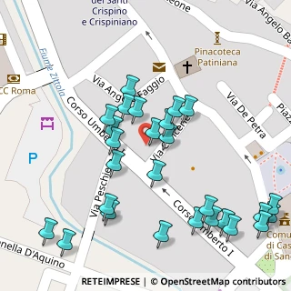 Mappa Piazza Giustino Fiocca, 67031 Castel di Sangro AQ, Italia (0.05185)