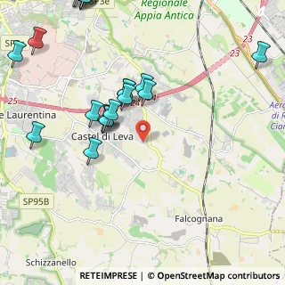 Mappa Via Tenuta della Calandrella, 00134 Roma RM, Italia (2.7885)
