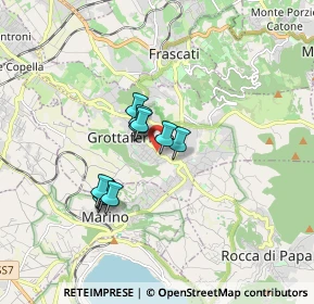 Mappa Via Filippo Corridoni, 00046 Grottaferrata RM, Italia (1.31182)