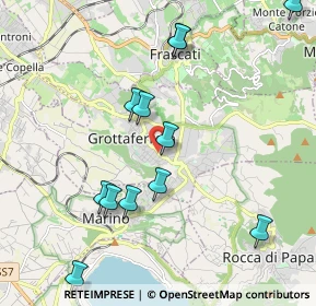 Mappa Via Filippo Corridoni, 00046 Grottaferrata RM, Italia (2.3)