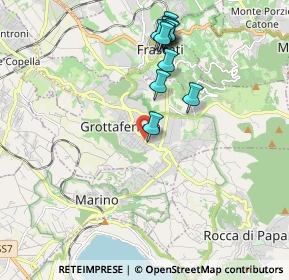 Mappa Via Filippo Corridoni, 00046 Grottaferrata RM, Italia (2.06)