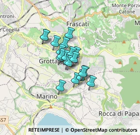 Mappa Via Filippo Corridoni, 00046 Grottaferrata RM, Italia (1.0045)