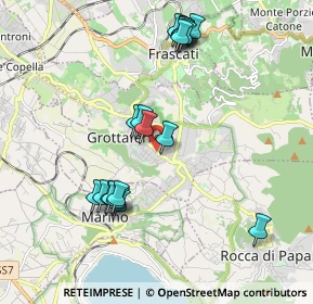 Mappa Via Filippo Corridoni, 00046 Grottaferrata RM, Italia (2.08842)