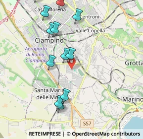 Mappa Via Cuneo, 00043 Ciampino RM, Italia (2.2975)