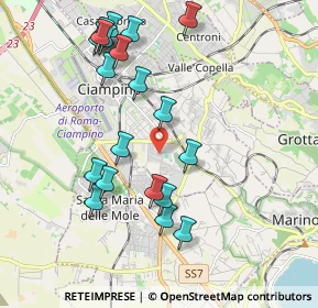 Mappa Via Cuneo, 00043 Ciampino RM, Italia (2.2065)