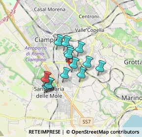 Mappa Via Cuneo, 00043 Ciampino RM, Italia (1.205)