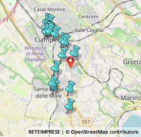 Mappa Via Cuneo, 00043 Ciampino RM, Italia (1.88)