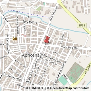 Mappa Viale Aldo Moro, 65/A, 71011 Apricena, Foggia (Puglia)