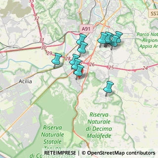 Mappa Via Salvatore Lorizzo, 00128 Roma RM, Italia (3.27833)