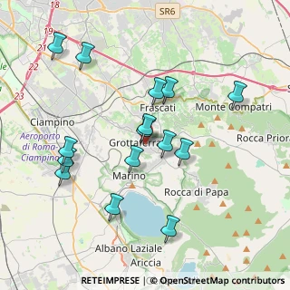 Mappa Via Sentiero Rose, 00046 Grottaferrata RM, Italia (4.01867)
