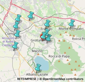 Mappa Via Sentiero Rose, 00046 Grottaferrata RM, Italia (4)