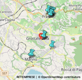 Mappa Via Sentiero Rose, 00046 Grottaferrata RM, Italia (1.89533)