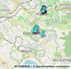 Mappa Via Sentiero Rose, 00046 Grottaferrata RM, Italia (1.77267)