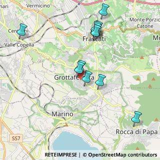 Mappa Via Sentiero Rose, 00046 Grottaferrata RM, Italia (2.19417)