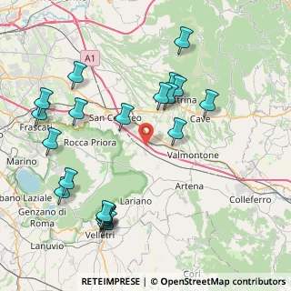 Mappa Strada Seconda, 00030 Labico RM, Italia (9.8125)