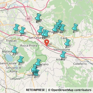 Mappa Strada Seconda, 00030 Labico RM, Italia (9.263)