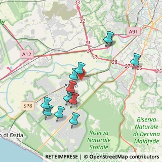 Mappa Via Emilio Costanzi, 00125 Roma RM, Italia (4.03)