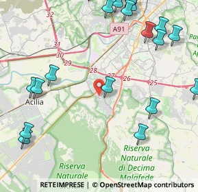 Mappa Via Vincenzo Scamozzi, 00128 Roma RM, Italia (6.246)