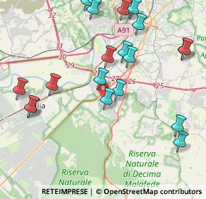 Mappa Via Vincenzo Scamozzi, 00128 Roma RM, Italia (5.122)