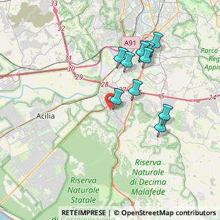 Mappa Via Vincenzo Scamozzi, 00128 Roma RM, Italia (3.83)