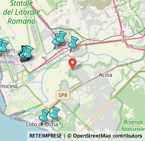 Mappa Via Recoaro Terme, 00119 Roma RM, Italia (5.66786)