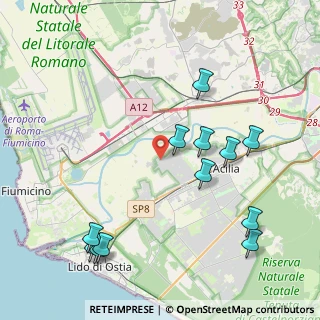Mappa Via Recoaro Terme, 00119 Roma RM, Italia (5.04583)