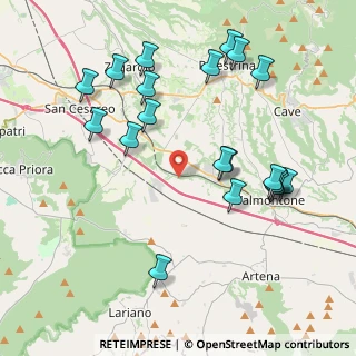 Mappa Via Fontana Marchetta, 00030 Labico RM, Italia (4.6825)