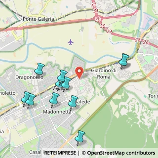 Mappa Via di Ponte Ladrone, 00125 Roma RM, Italia (2.4)