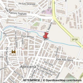 Mappa Via San Nazario, 28, 71011 Apricena, Foggia (Puglia)