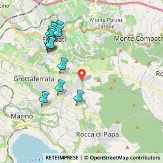 Mappa Via di Rocca di Papa, 00046 Grottaferrata RM, Italia (2.44143)