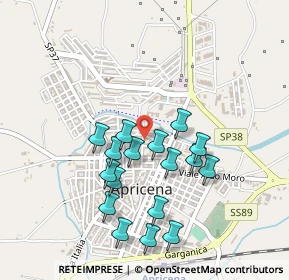 Mappa Via Cristoforo Colombo, 71011 Apricena FG, Italia (0.46)