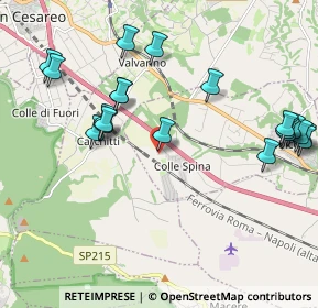 Mappa Via di Fontana Chiusa, 00030 Labico RM, Italia (2.4755)