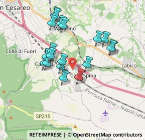 Mappa Via di Fontana Chiusa, 00030 Labico RM, Italia (1.7445)
