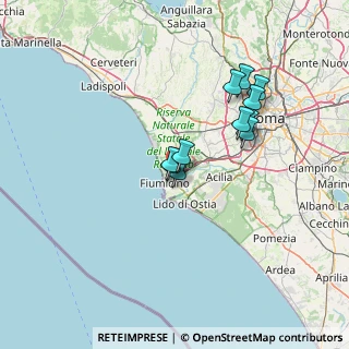 Mappa Via Alessandro Guidoni, 00054 Fiumicino RM, Italia (12.07636)