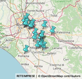 Mappa 00046 Grottaferrata RM, Italia (10.625)