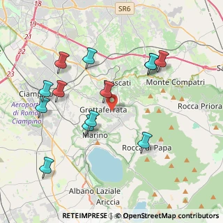 Mappa 00046 Grottaferrata RM, Italia (4.41154)