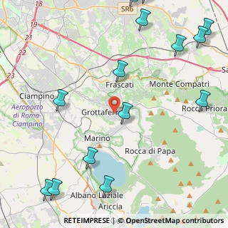 Mappa 00046 Grottaferrata RM, Italia (6.65)