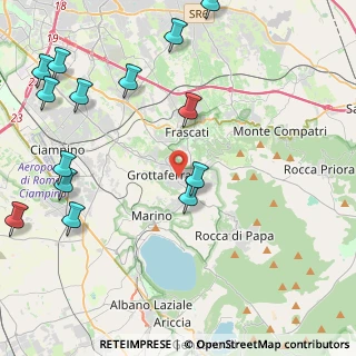 Mappa 00046 Grottaferrata RM, Italia (5.96286)