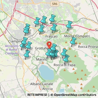Mappa 00046 Grottaferrata RM, Italia (3.724)