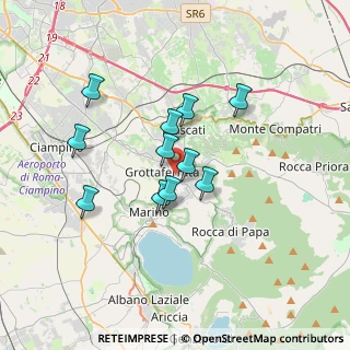 Mappa 00046 Grottaferrata RM, Italia (2.94364)